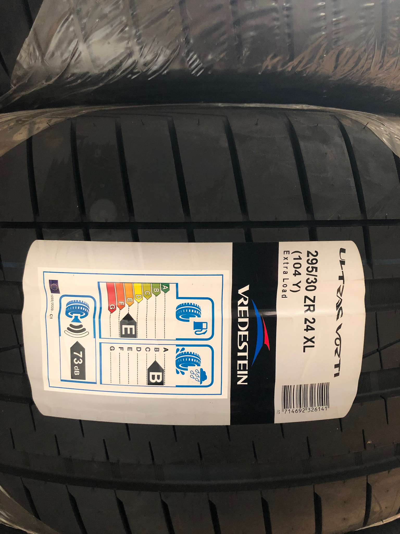 295/30 24 XL 104 Y Vredestein Ultrac Vorti Tyres - Meduza Design Ltd
