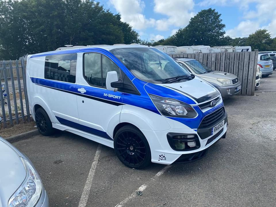 Ford Transit Custom MSRT Style Body Kit Meduza Design Ltd
