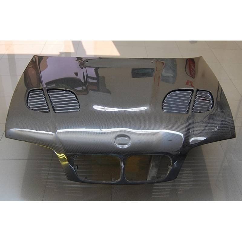 BMW E46 M3 GTR Carbon Fiber Bonnet - Meduza Design Ltd