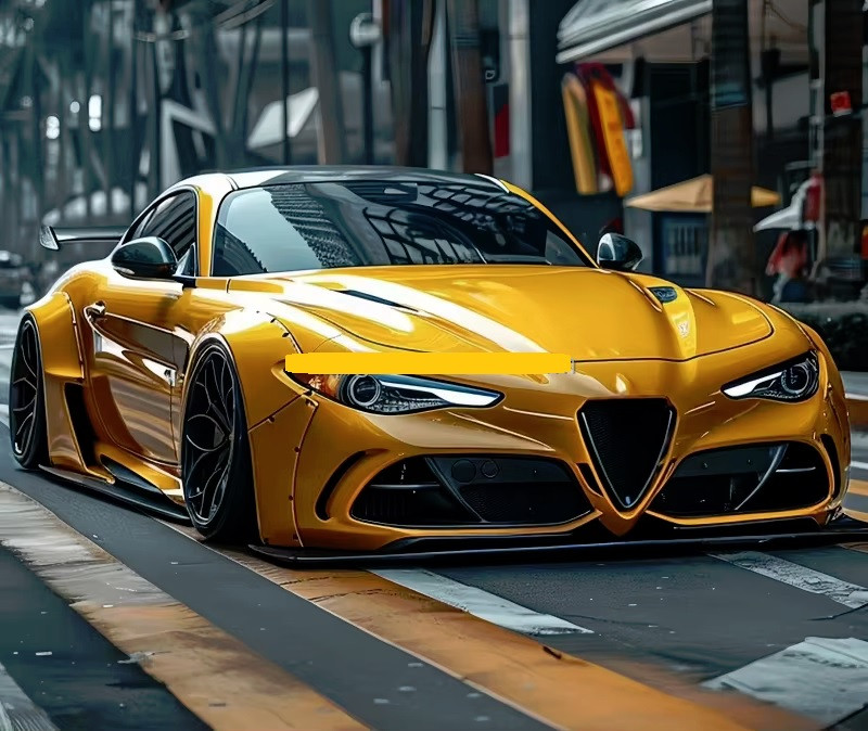 Alpha Romeo Giulia GTAM2 Body Kit - Meduza Design Ltd