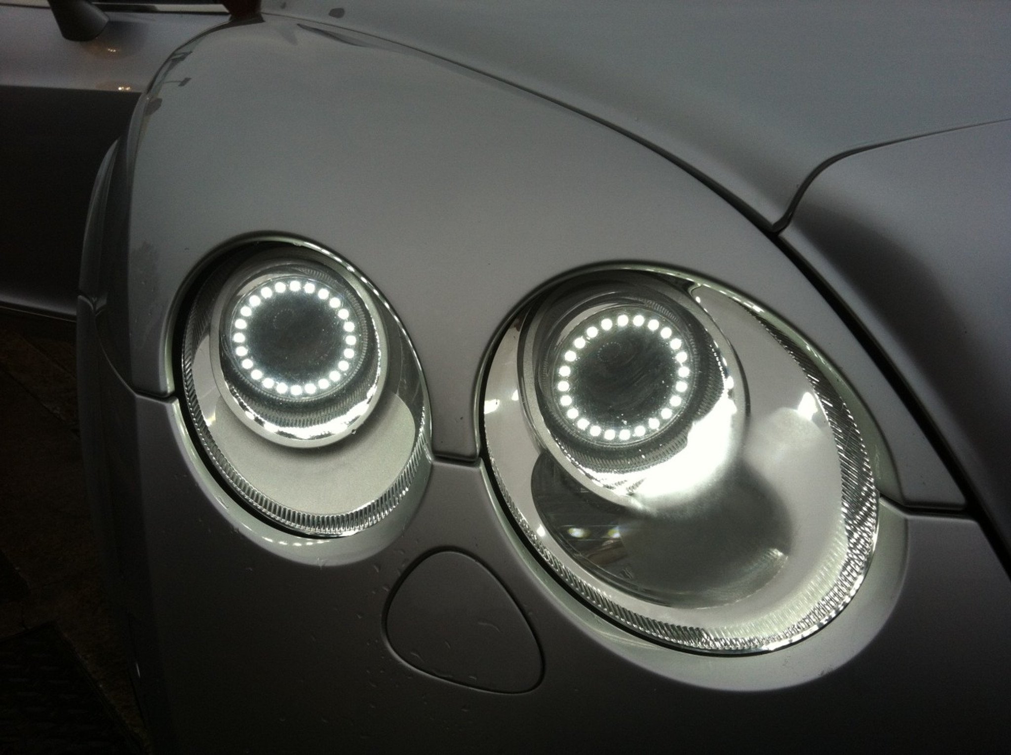 Bentley Continental Gt Headlight Conversion To 2013 Led