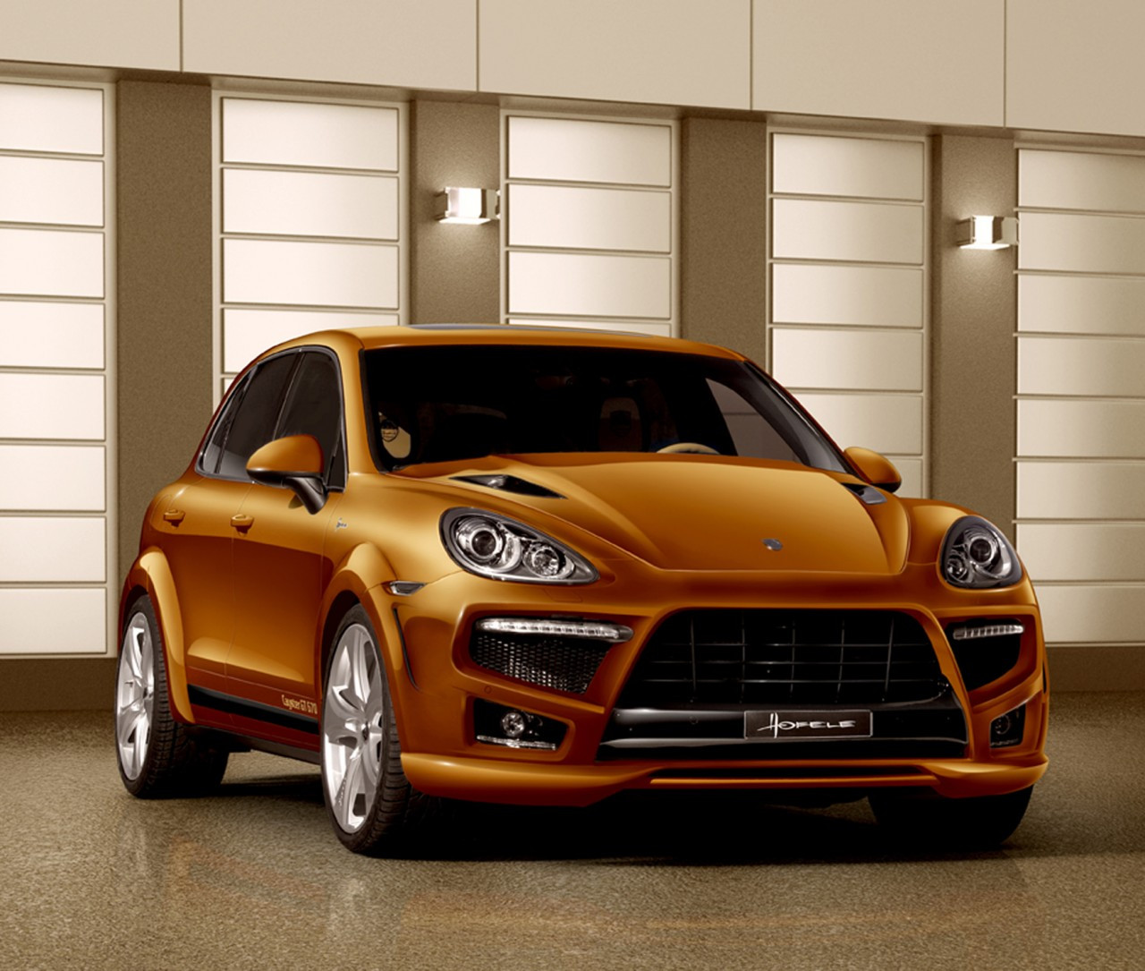 Porsche Cayenne Hofele Design Body kit Cayster GT 670 Meduza Design Ltd