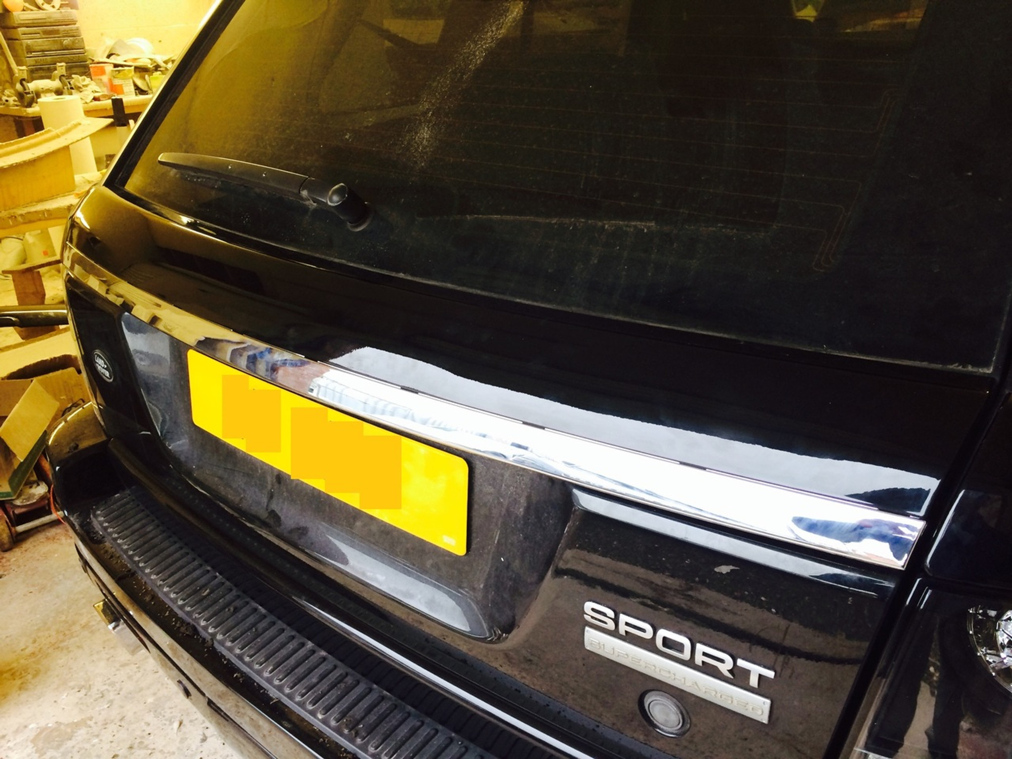 Range Rover Sport Rear Tailgate Conversion to 2012 Meduza Design Ltd