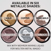Mehron Metallic Powder | Copper - .17 oz with Mixing Liquid - 1 oz