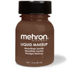Mehron Liquid Makeup | Sable - 1 oz