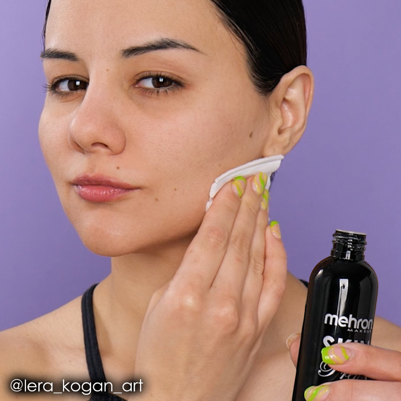 how to use the mehron skin prep｜TikTok Search