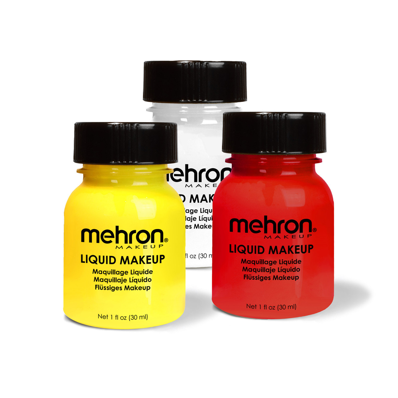 Mehron Makeup Liquid Makeup | Face Paint and Body Paint 4.5 oz (133 ml)  (GREEN)