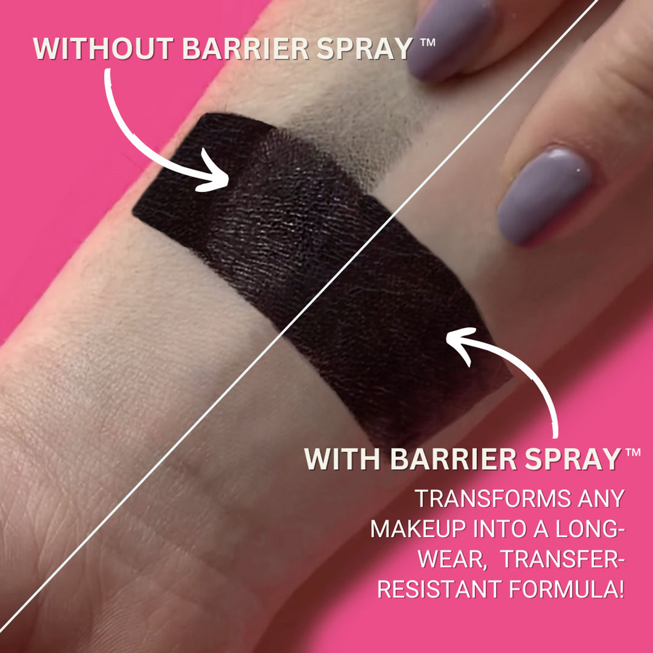 Mehron Barrier Spray 2 oz - Pro Makeup Setting Spray Sealer