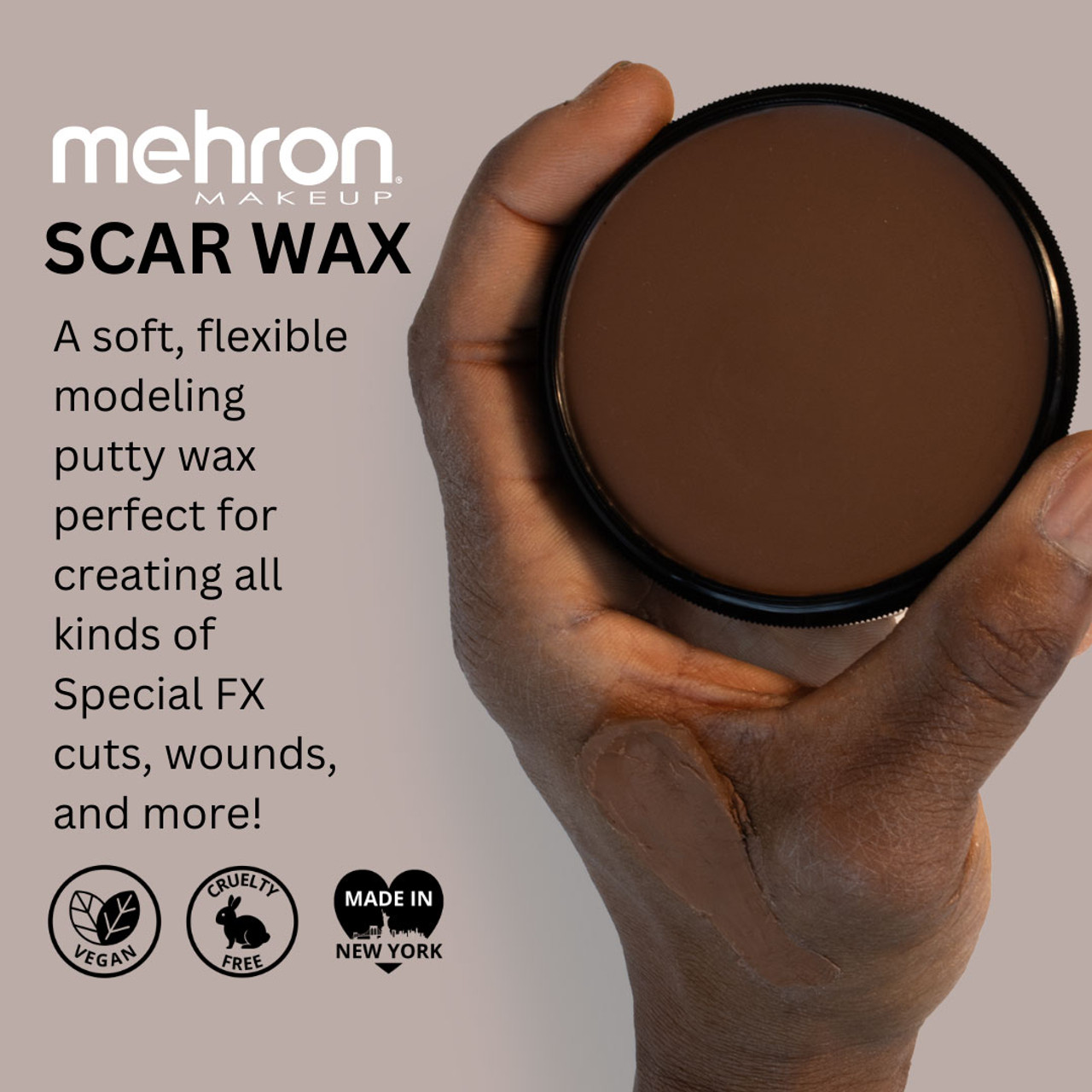 Mehron Scar Wax Special FX Modeling Putty - Mehron, Inc.