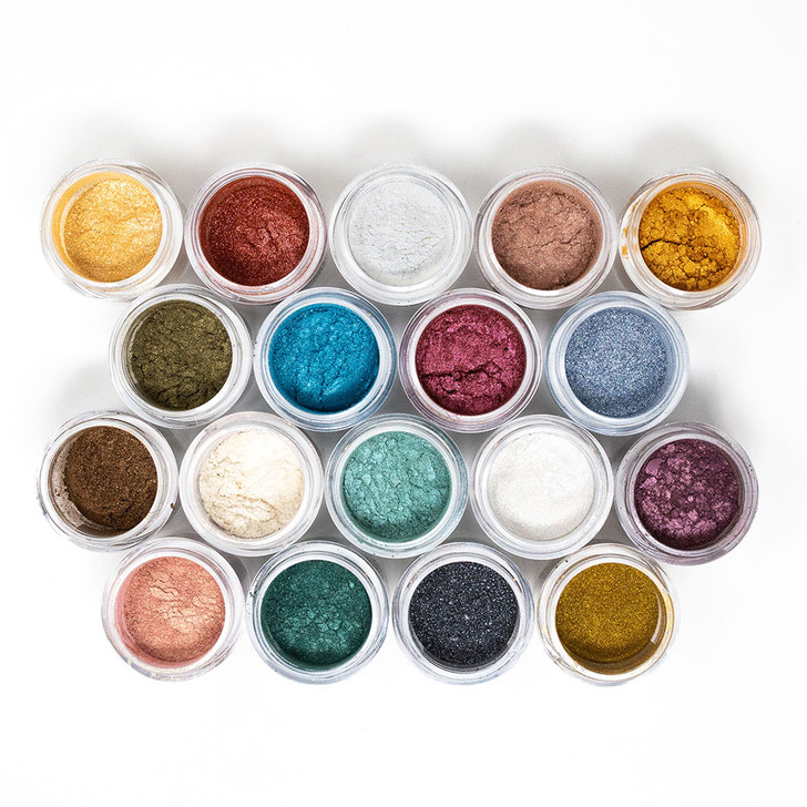 Mehron Metallic Powder with Mixing Liquid