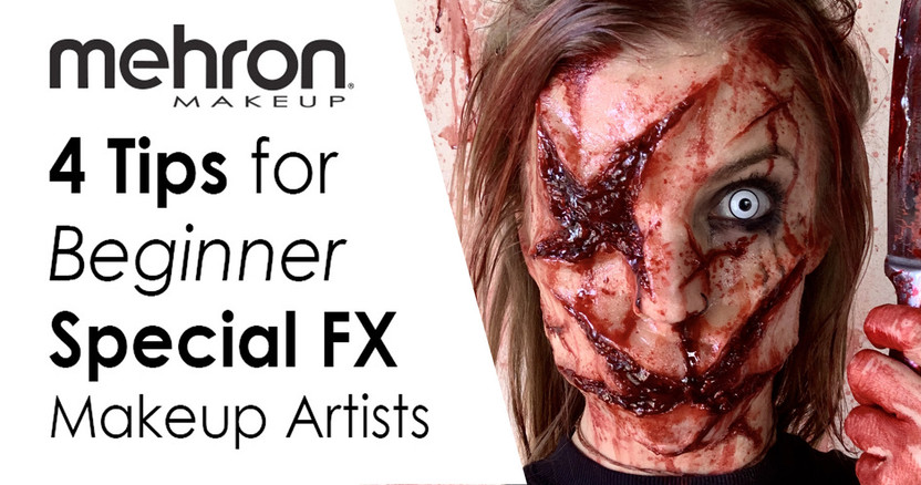 4 Tips for Beginner Special FX Makeup Artists - Mehron, Inc.