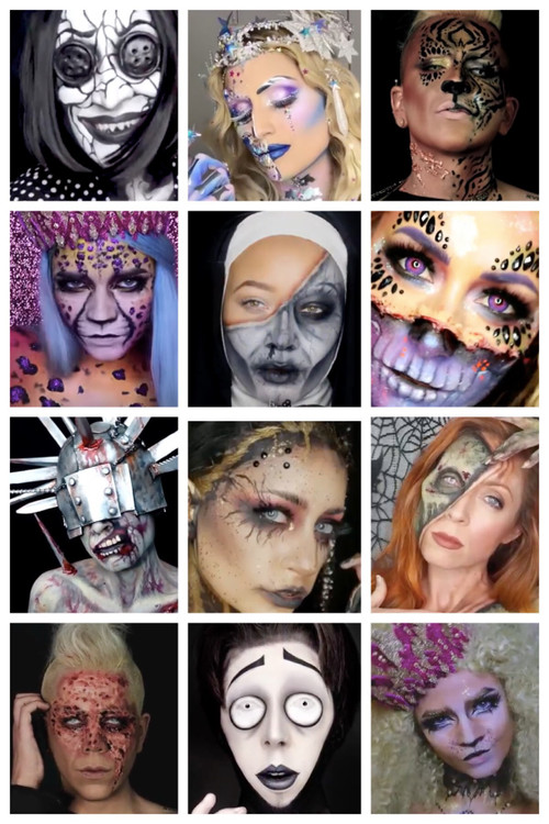 evil dead makeup tutorial