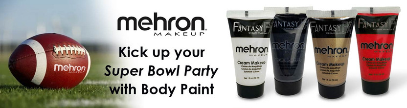 Kick up your Super Bowl Party with Body Paint Kick up your Super Bowl Party with Body Paint