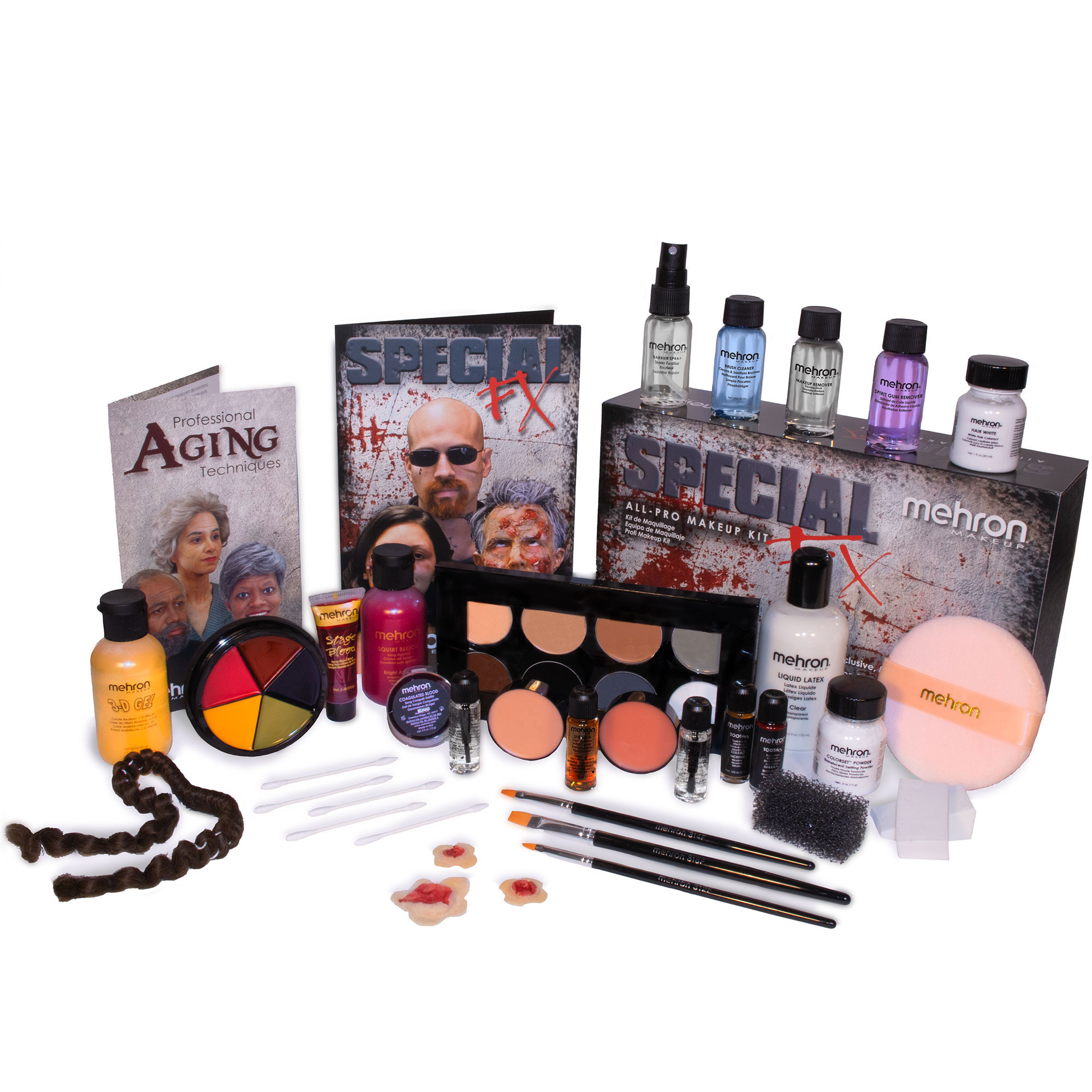 Mehron Makeup Paradise Makeup AQ Pro Size | Stage & Screen, Face & Body  Painting, Special FX, Beauty, Cosplay, and Halloween | Water Activated Face