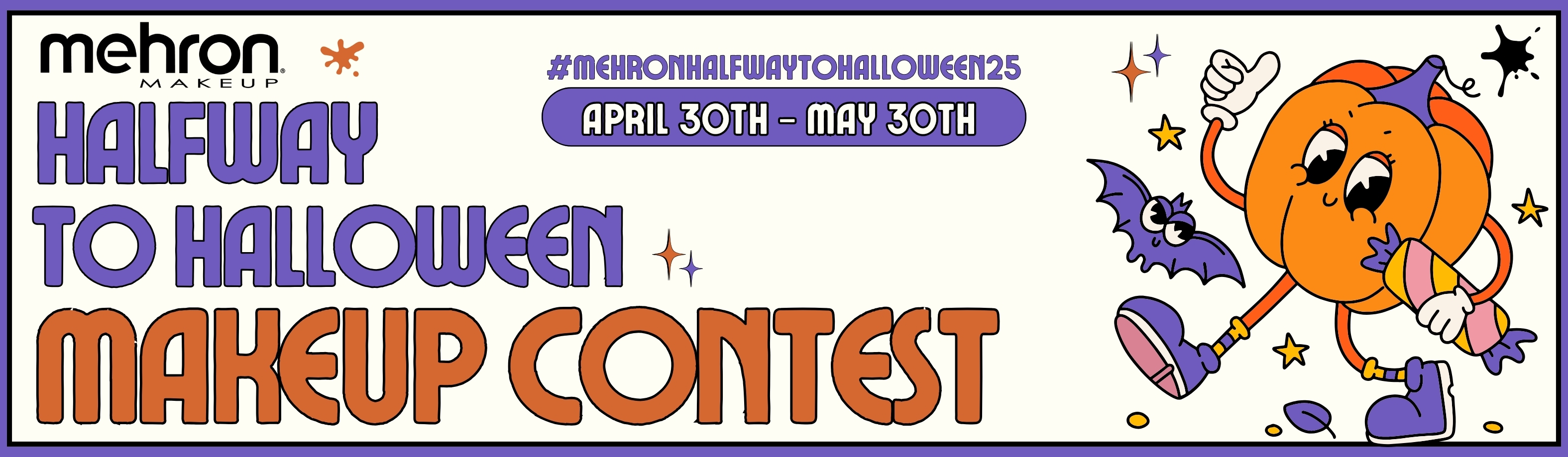 Halfway to Halloween promo header
