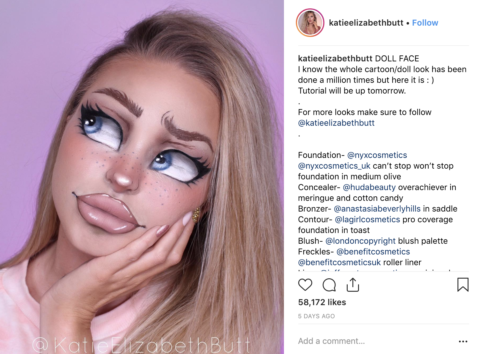 the contouring of the eye  Barbie makeup, Doll makeup tutorial, Barbie