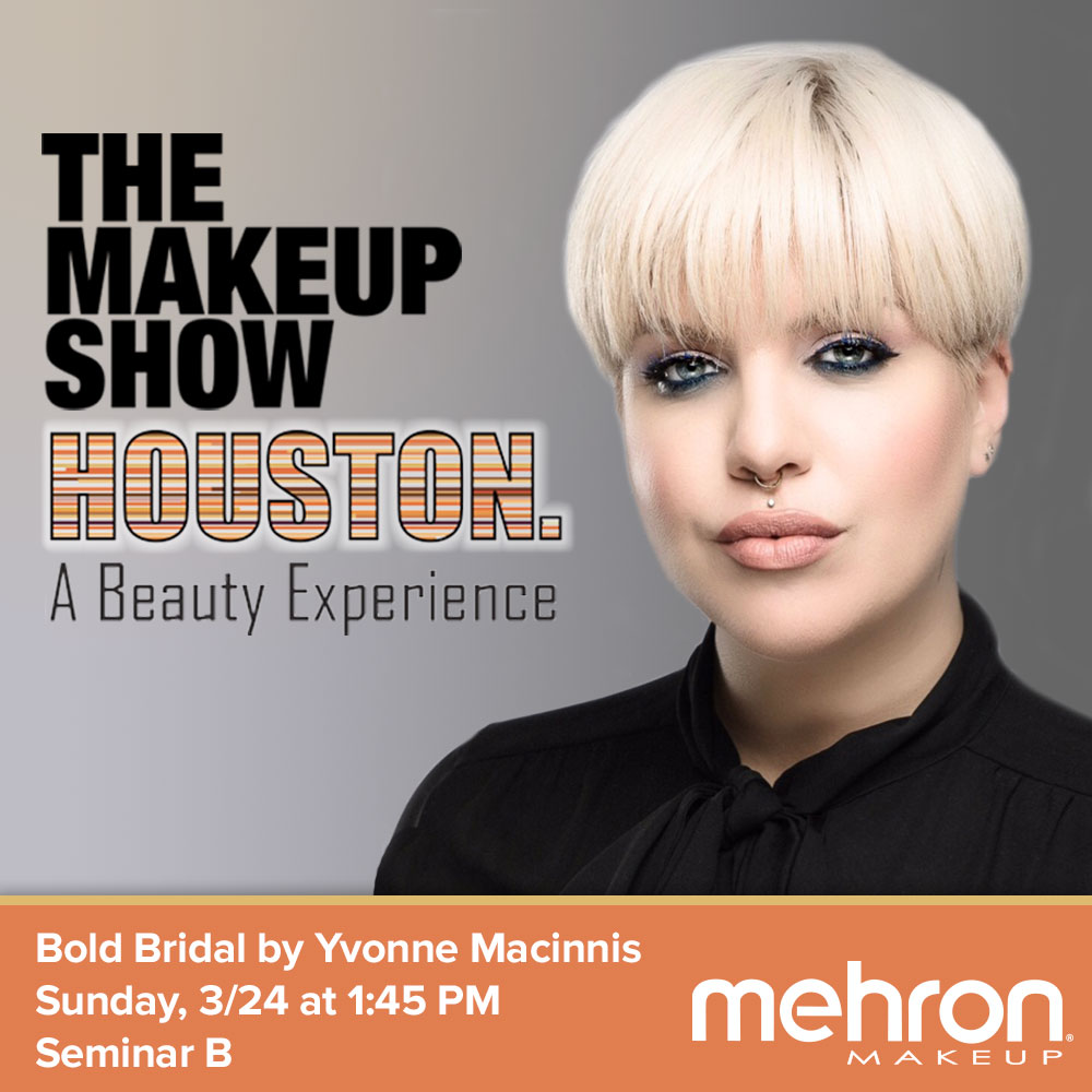 Bold Bridal Makeup Seminar at The Makeup Show Houston Mehron, Inc.