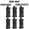 TYSON IRON MIKE 14ML 15,000 PUFFS DISPOSABLE VAPE - 5CT DISPLAY