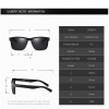 DUBERY Brand D518 Classic Sports Polarized Sun glasses Men Women