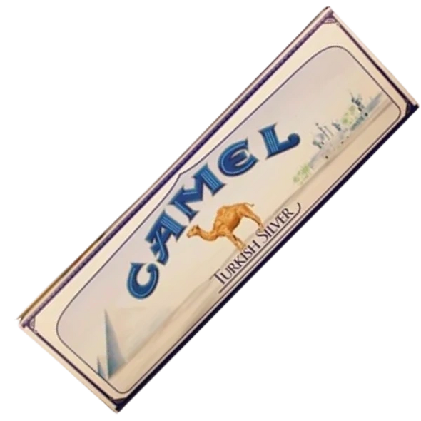 CAMEL TURKISH SILVER BOX