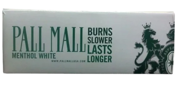 PALLMALL MENTHOL WHITE 100 BOX