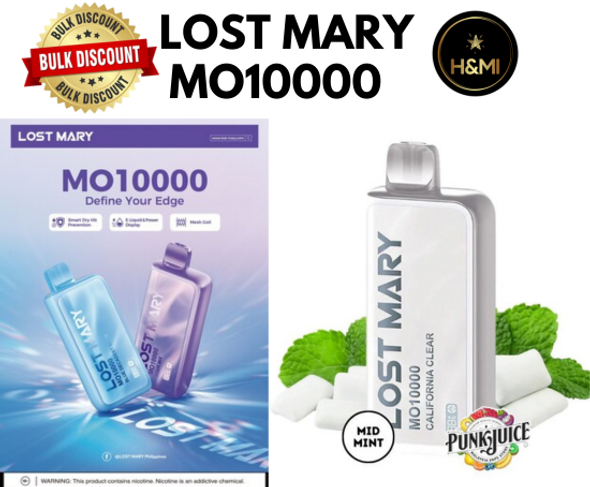 LOST MARY MO 10000 Puffs Bulk Sale