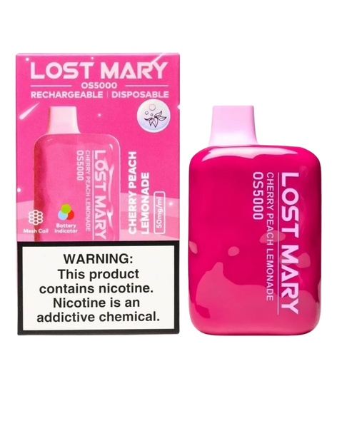 LOST MARY MO5500 5% NIC RECHARGEABLE DISPOSABLE 13ML 5000 PUFFS