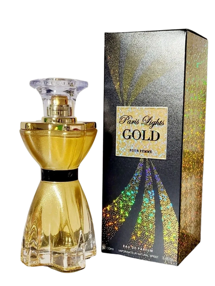 perfumes for women Paris LIGHTS Gold 100ml 3.4fl.oz long lasting natural spray