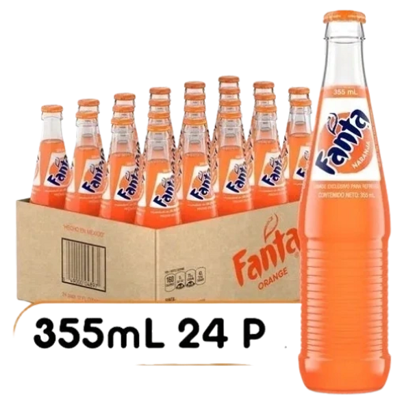 FANTA ORANGE MEXICA 16oz 24CT* - 24/CA