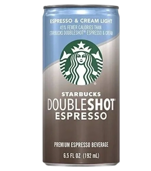 STARBUCK EXPRESSO CRM LT DBL SHOT 4CT 6.5OZ