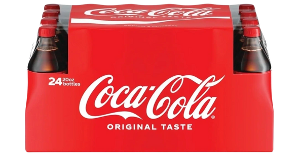 COCA-COLA BOTTLES, 24 PACK./20 OZ.