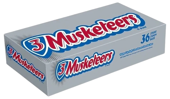 3 MUSKETEERS 36CT 10/CS -