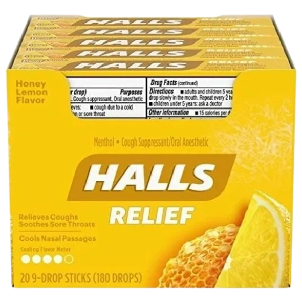 HALLS STICK HONEY & LEMON 20C* - 24/CA - 831550