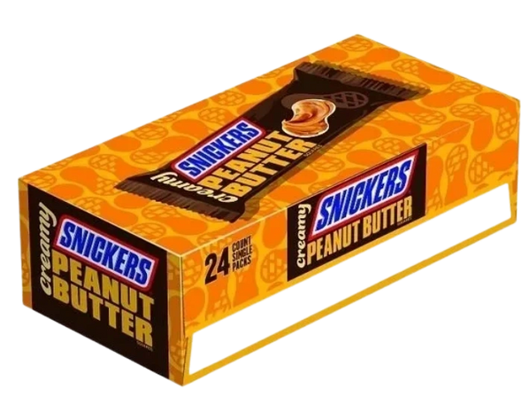 SNICKERS 24CT CRMY PNT BTR KG*