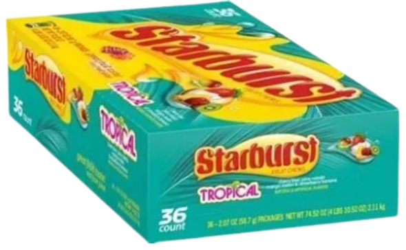 STARBURST 36CT TROPICAL