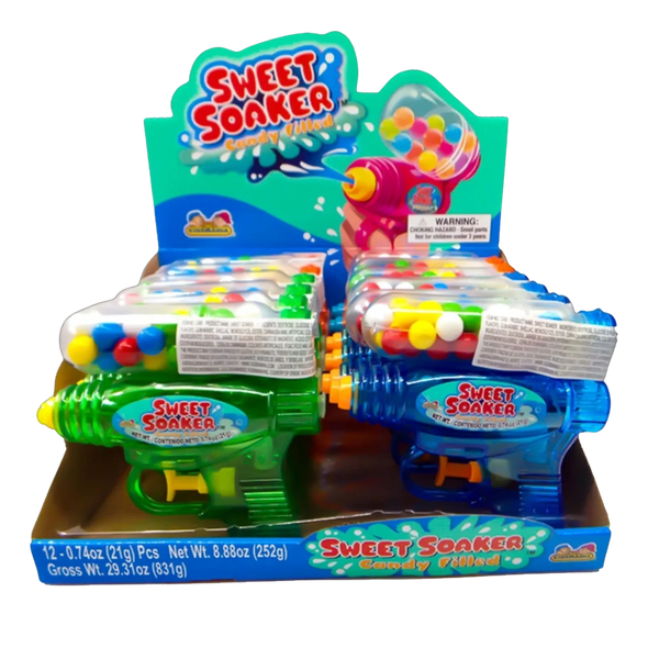 SWEET SOAKER CANDY DISP 12CT* - DISPENSER KIDSMANIA