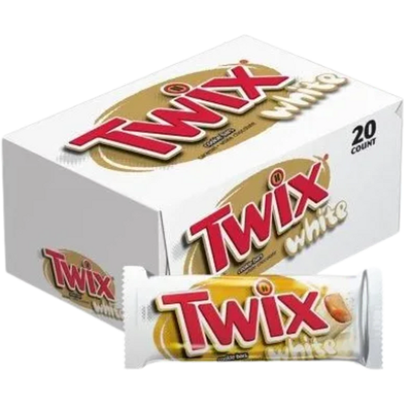 TWIX WHITE CHO COOKIES 20CT^^^ - 1.62OZ BARS