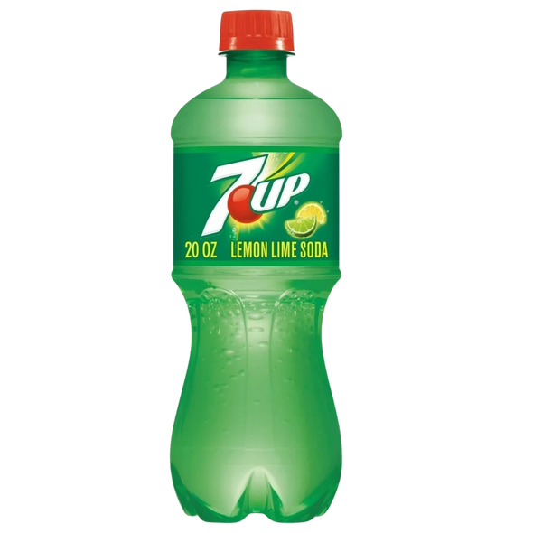 7-UP BOTTLE 20Z 24CT* - 24CT