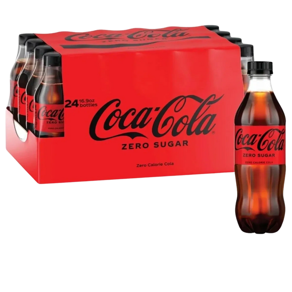 Coca Cola Zero Sugar Cola 20 oz 24 pack