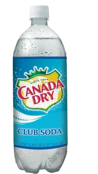 CANADA DRY CLUB SODA 15 PACK1LTR