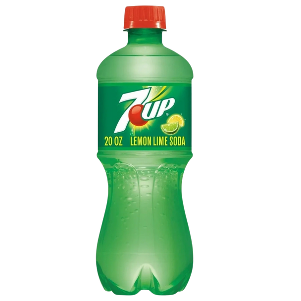 7-UP BOTTLE 20Z 24CT* - 24CT