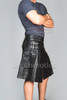 Butter Soft Leather Kilt - side