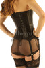 Overbust Fetish Corset - back view
