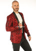 Deluxe Men's Vintage Maroon Party Blazer