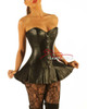 Corset Leather skirt
