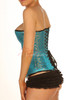 Turquoise Corset - Side View