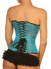 Turquoise Corset - Back View