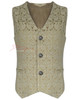 Mens Waistcoat Vest Brocade Gothic Steampunk Wedding Paisley Luxury 1