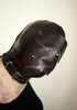 Brown bondage mask