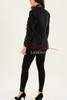 Ladies Black Cotton Jacket LBC 4